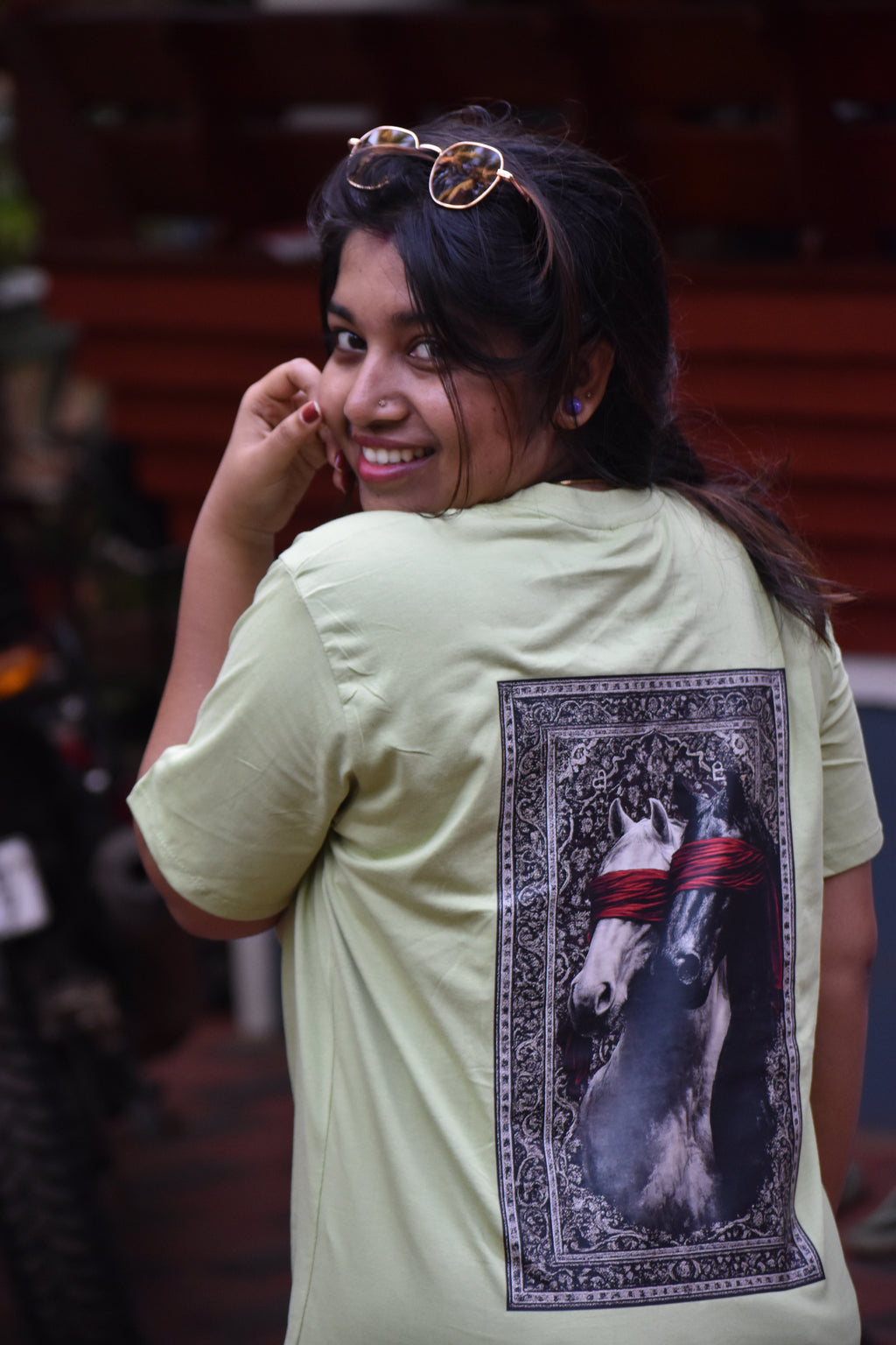 Eyes of Mystery-240GSM Over sized T Shirt