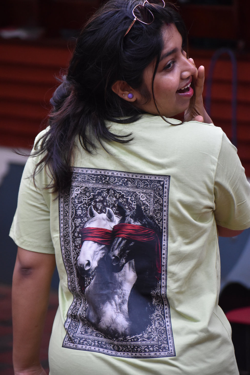 Eyes of Mystery-240GSM Over sized T Shirt