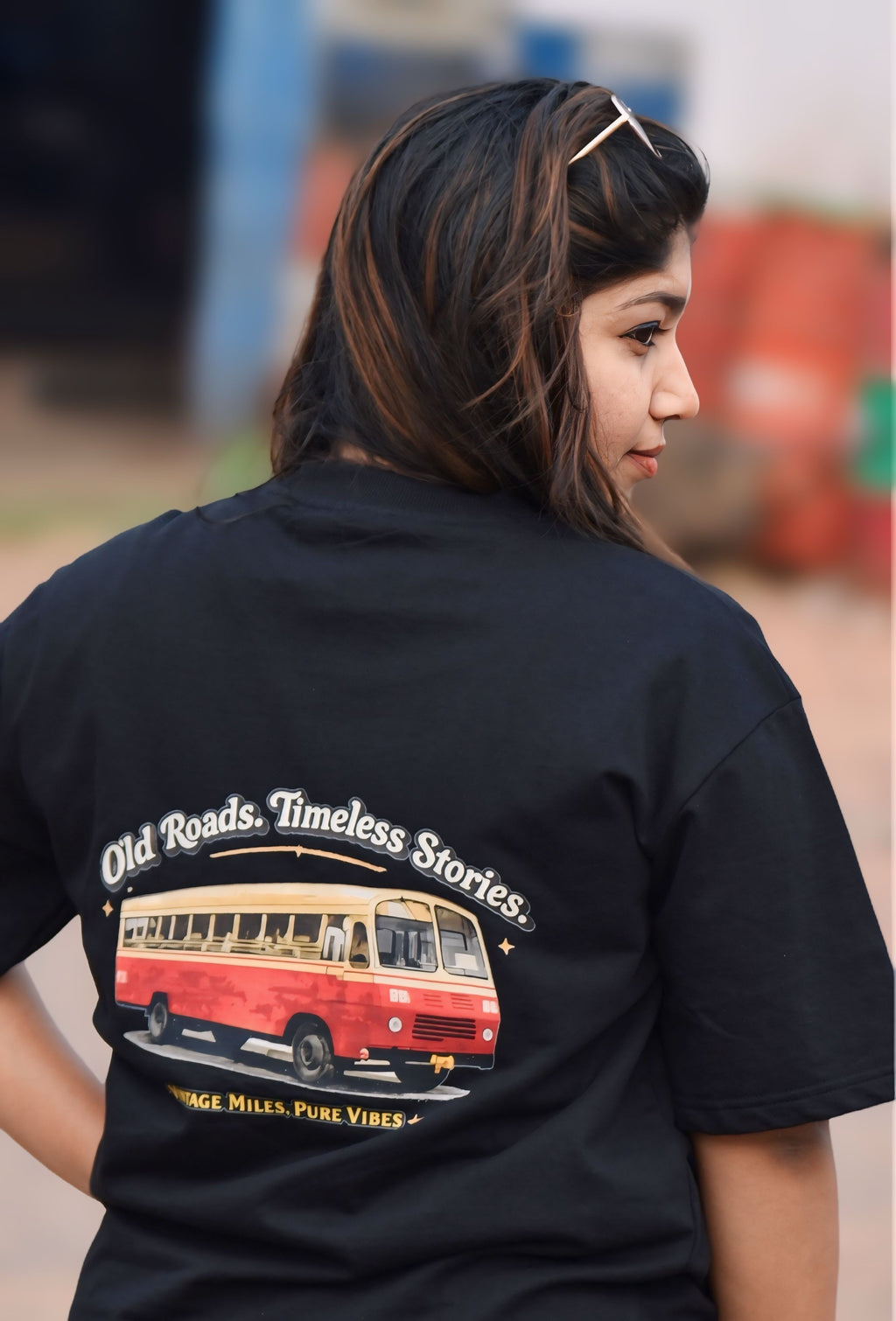 KSRTC Bus Edition Oversized Tshirt