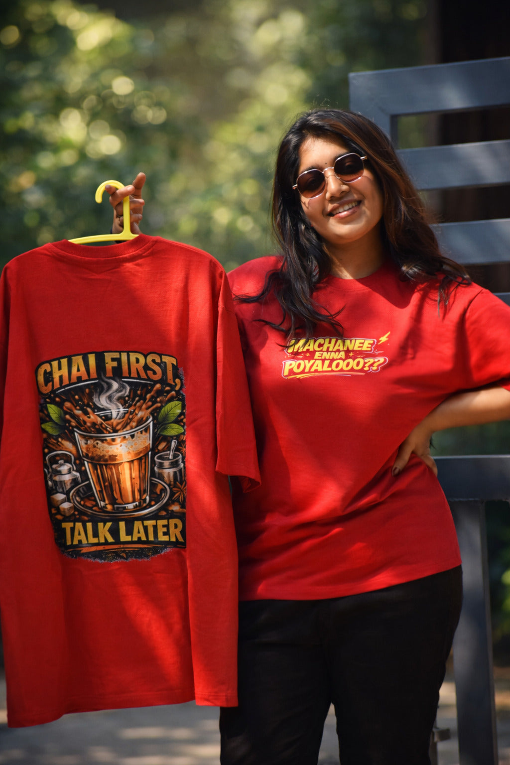 Chai Lovers Oversized Tshirt