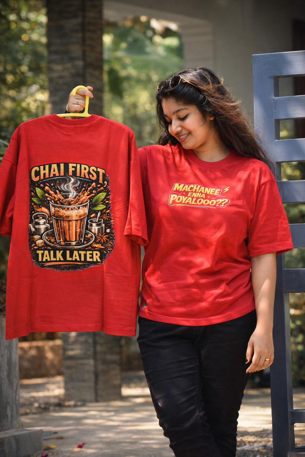 Chai Lovers Oversized Tshirt