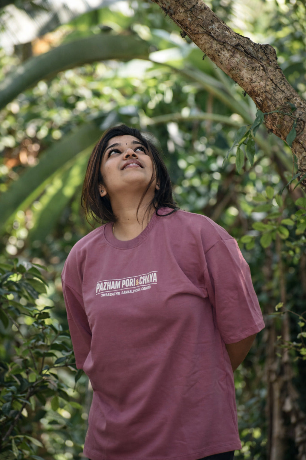 Pazhampori & Chaya Combo... Oversized Tshirt